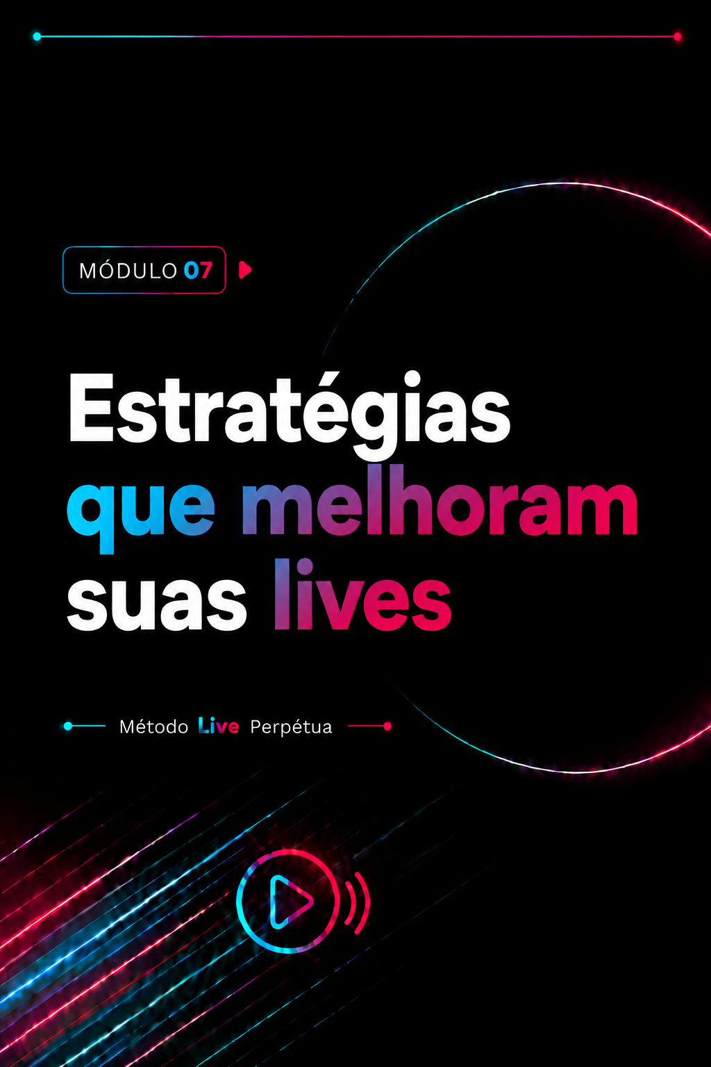 Módulo 07 — Estratégias que melhoram suas lives